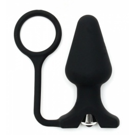 Rimba silicone prostate vibrating massager with cock ring