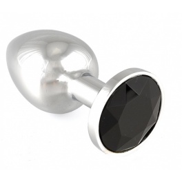 Rimba anal plug with black crystal