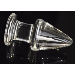 glass anal plug 9x4.4cm