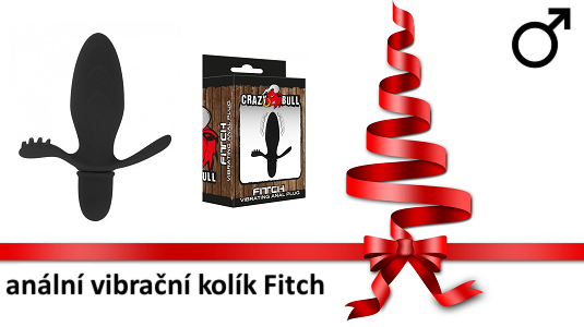 Crazy Bull - vibračn&iacute; an&aacute;ln&iacute; kol&iacute;k Fitch