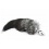 arctic fox tail metal anal plug big size