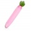 glass anal vaginal dildo - carrot