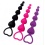 silicone anal beads - hearts