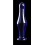 glass anal plug dark blue 02