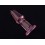 glass anal vaginal dildo - pink E