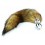 common fox tail metal anal plug big size