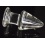 glass anal plug 9x4.4cm