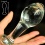 glass anal plug 11.5x4.4cm